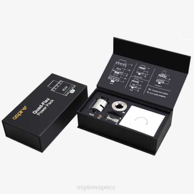 Aspire Quad-Flex napájecí zdroj | Aspire Vape CZ DZ426192 Černá
